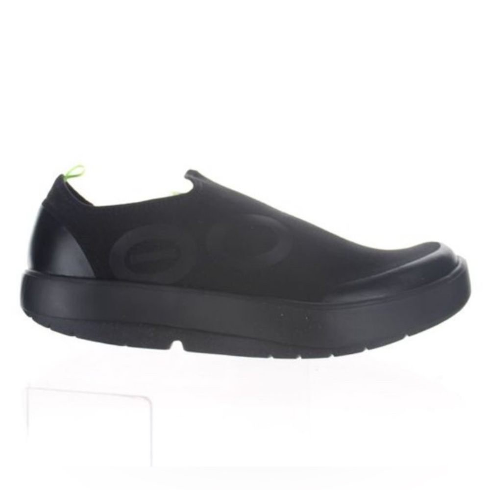 Oofos OOmg eeZee Low Black Slip On Recovery Comfort Shoes Mens Size 8